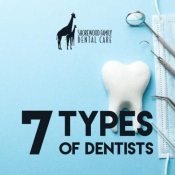 seven types of dentists